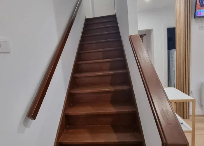 House Only For ! 3 Bedroom 2wc,bbq,balcon 2,centro Vila! 펜션 빌라노바 데 세르베이라